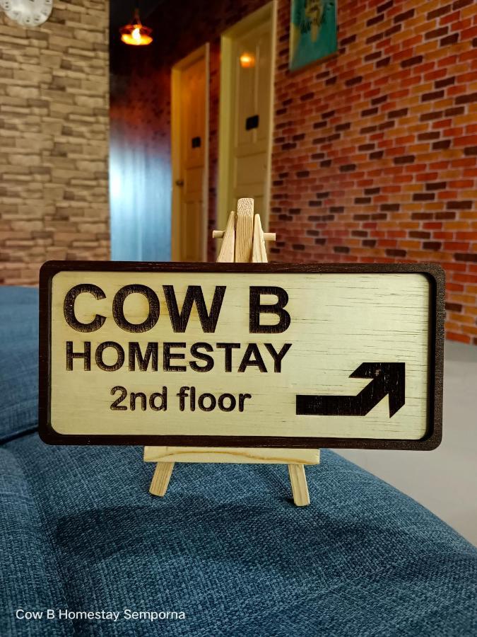 Cow B Homestay Semporna Exterior foto